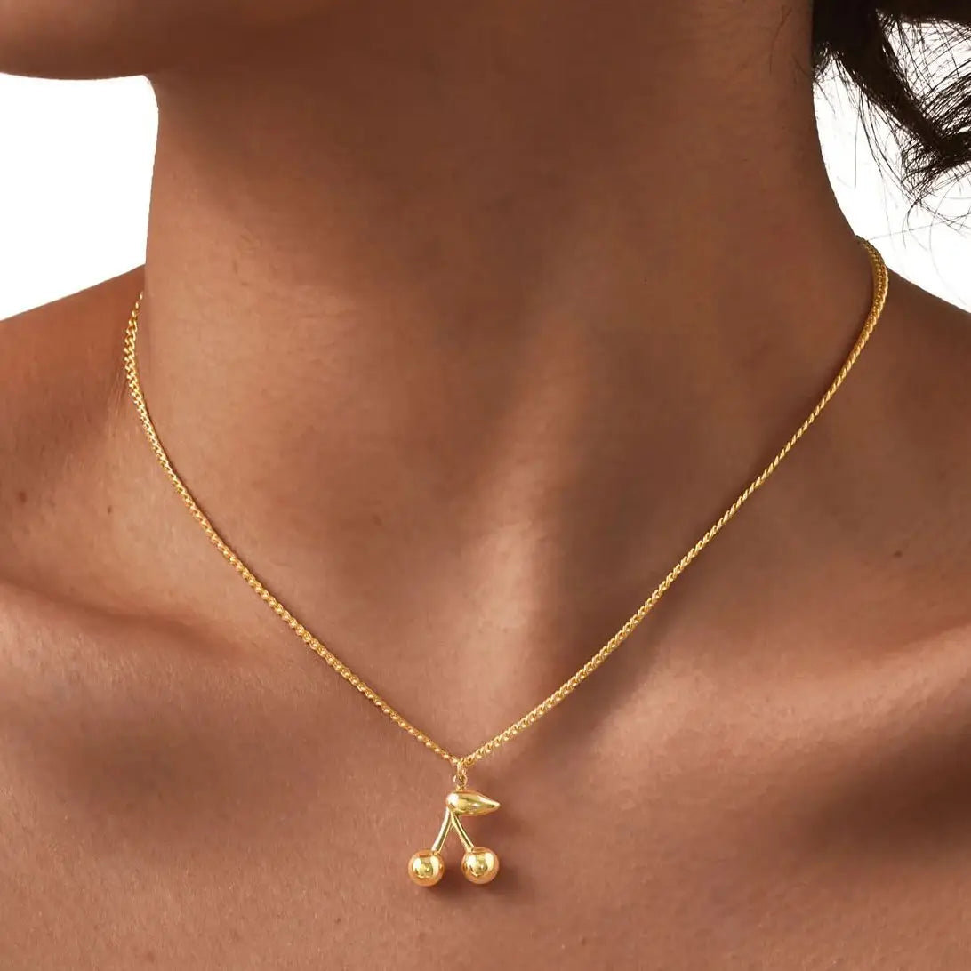 Cherry Pop – Kette mit Kirschanhänger