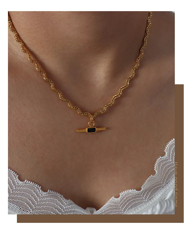 Bold Wave - Kordelkette