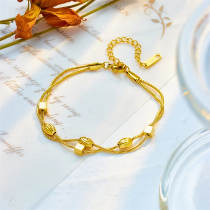 Café Chic – Double-Layer Armband