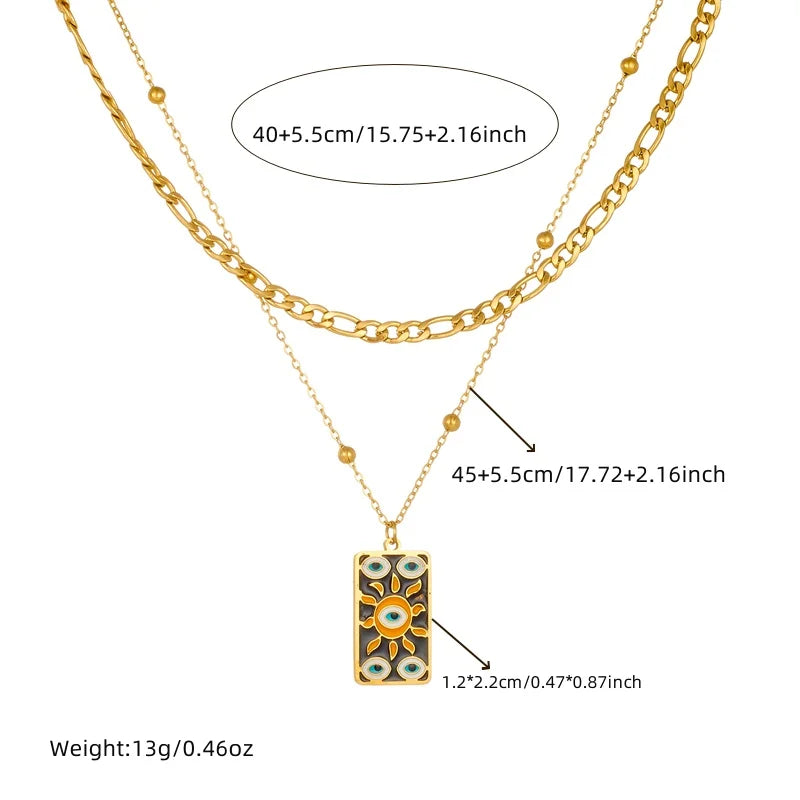 Mystara – Eye Sun Layerkette