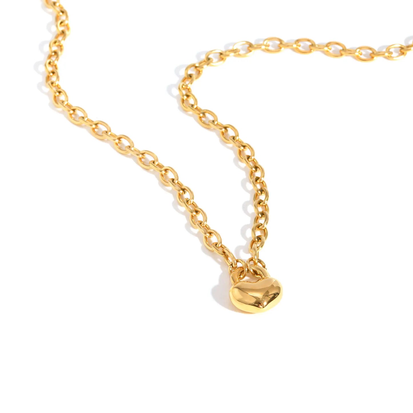 Amour – Kette mit Herzschloss