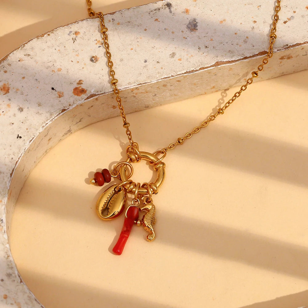 Coral Dreams Charms-Kette