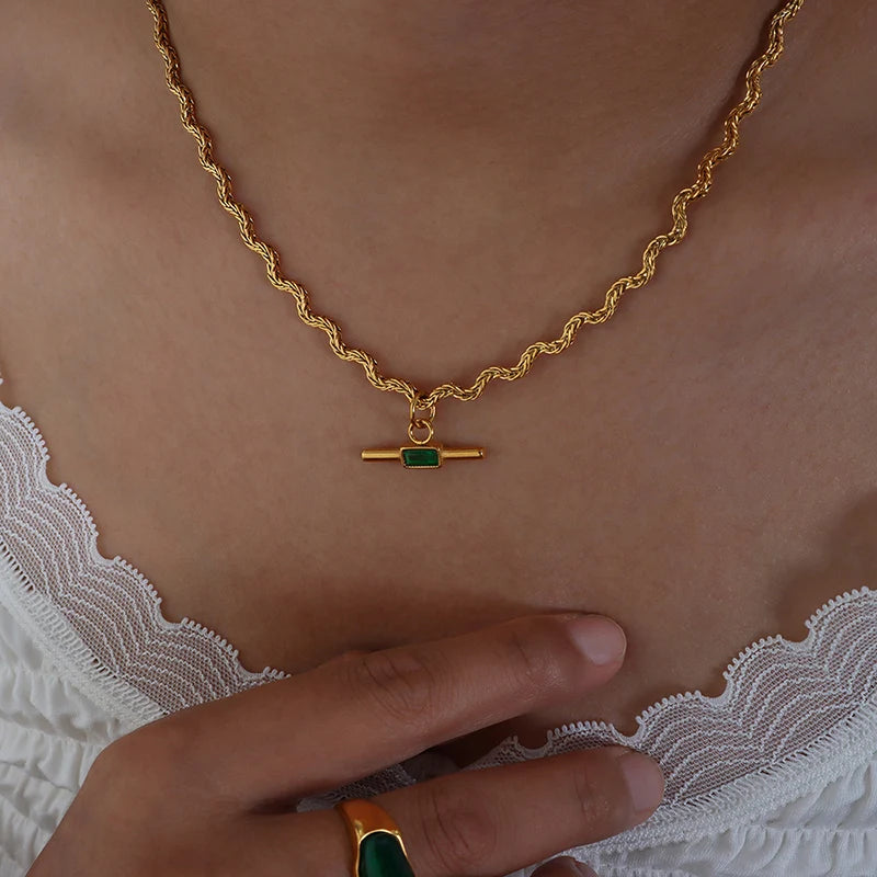 Bold Wave - Kordelkette