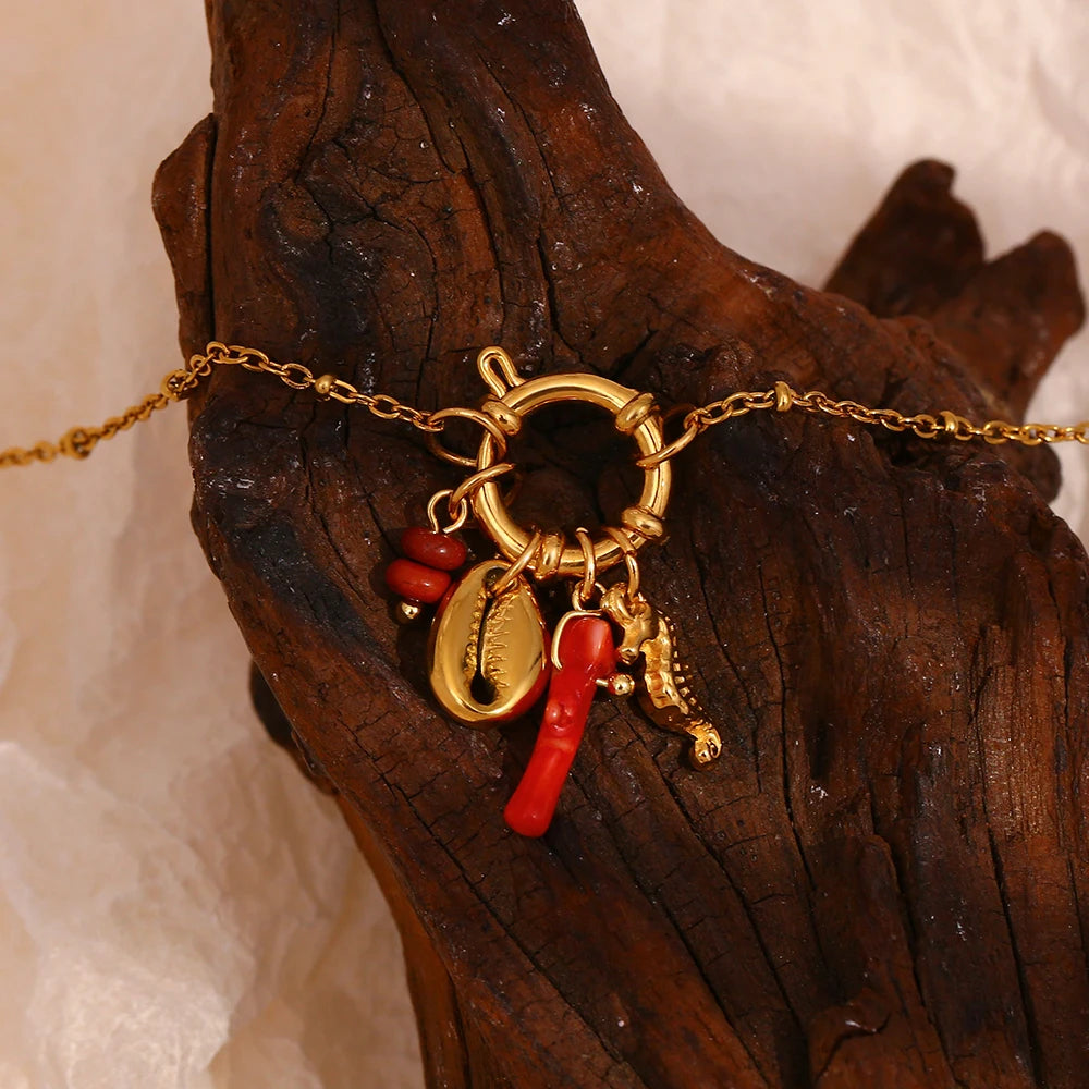 Coral Dreams Charms-Kette