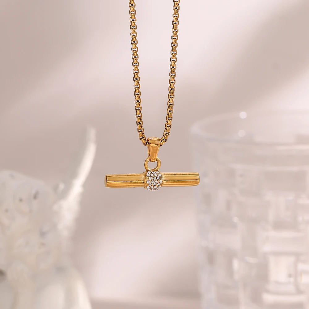 Sparkling Bar Halskette