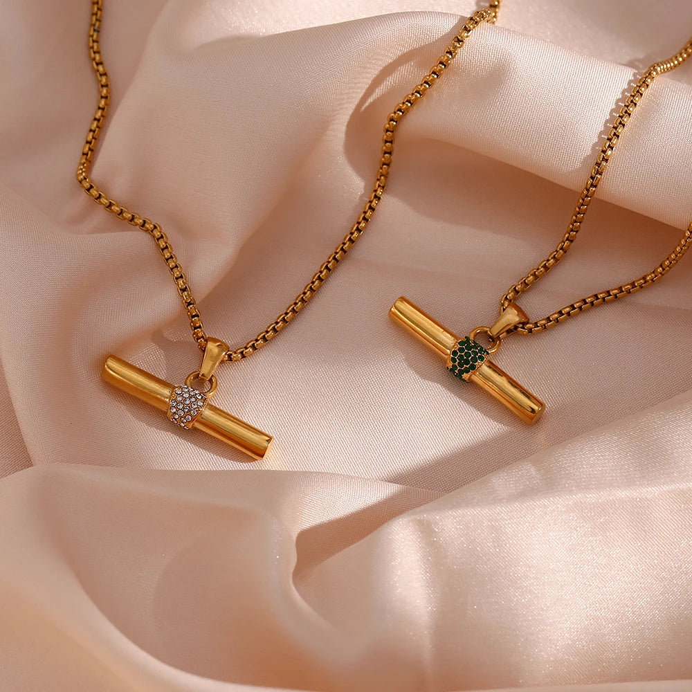 Sparkling Bar Halskette