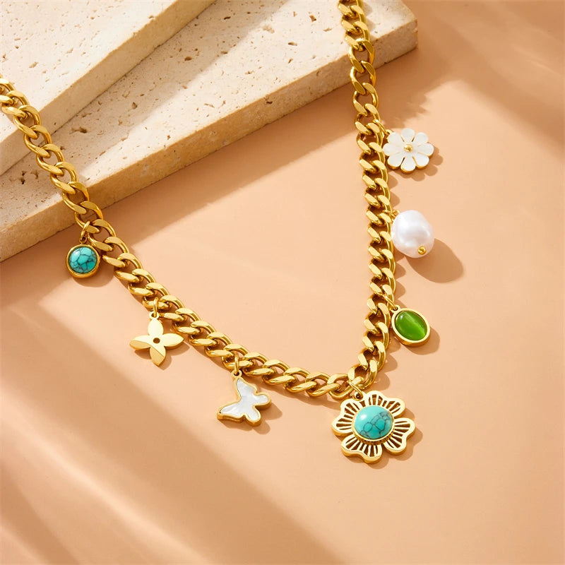 Soleil Vert – Statement Charmkette