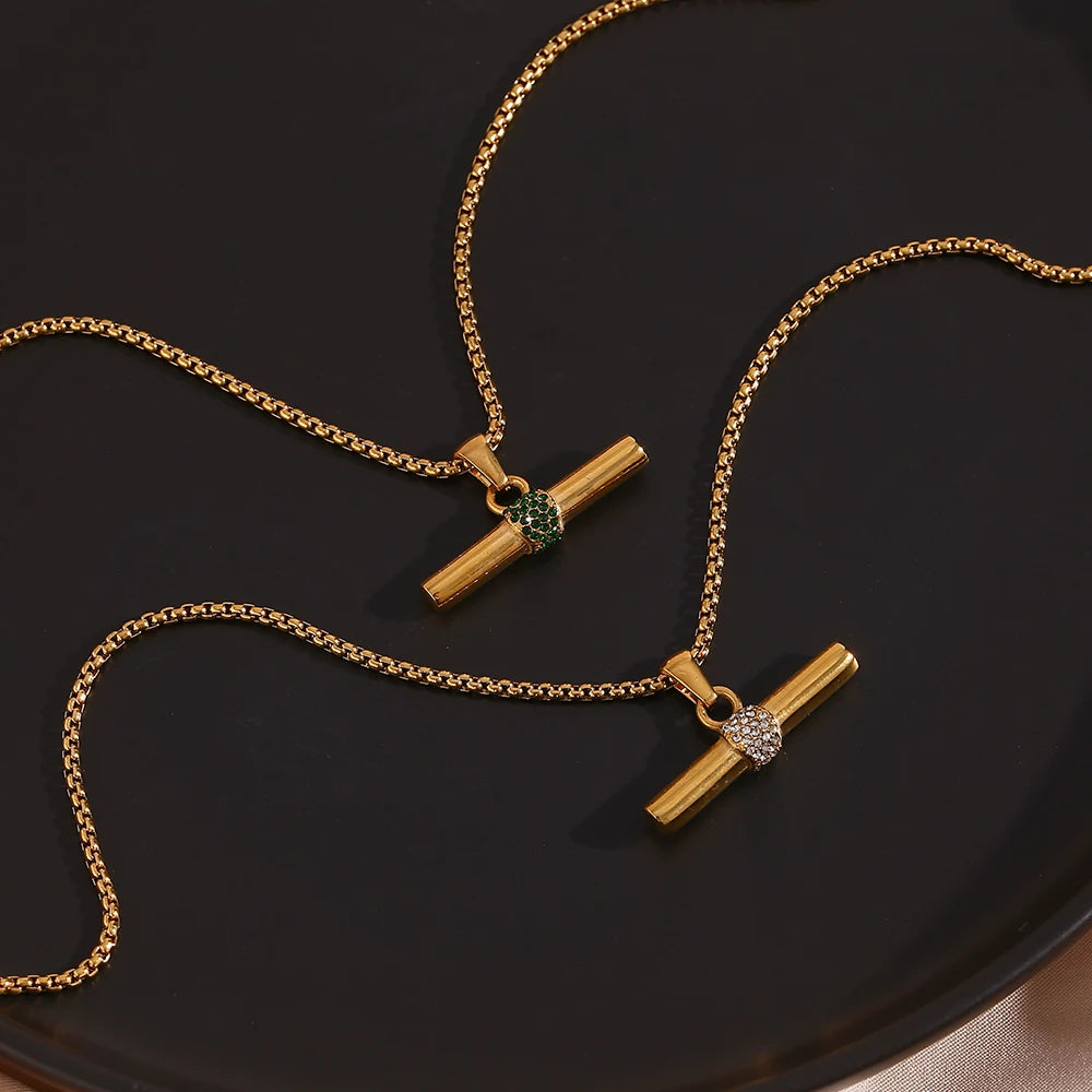 Sparkling Bar Halskette