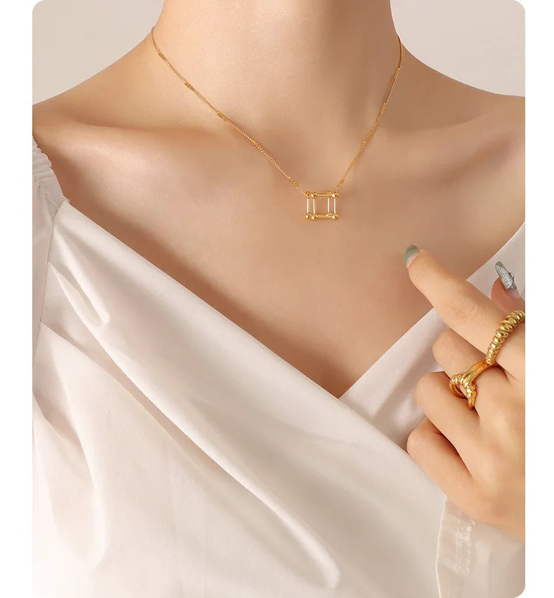 Cubic Glow Halskette