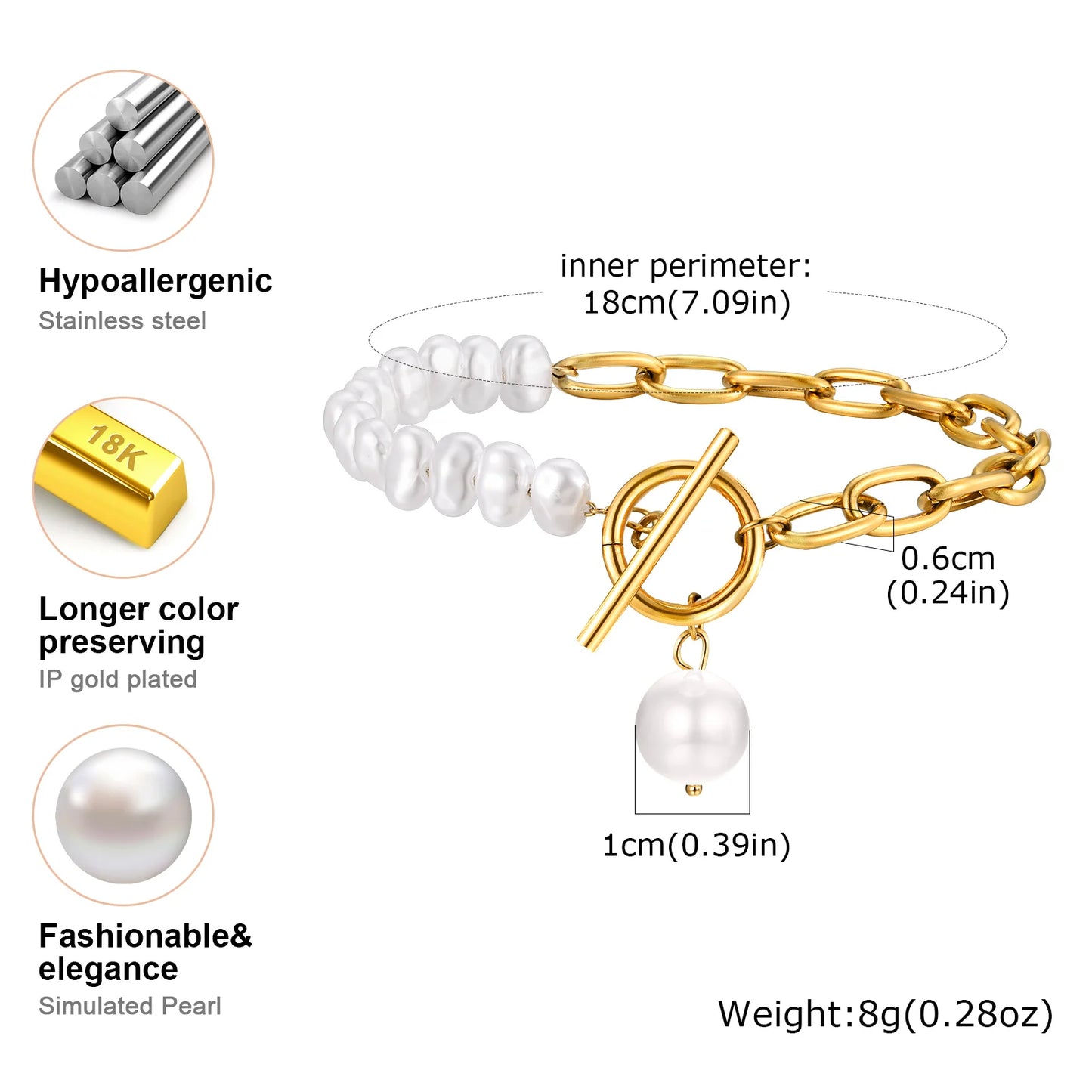 Pearl Chic Duo Armband