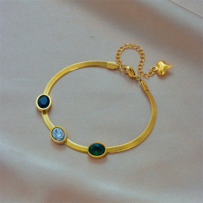 Golden Touch - Herringbone Armband