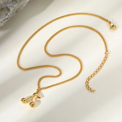 Cherry Pop – Kette mit Kirschanhänger