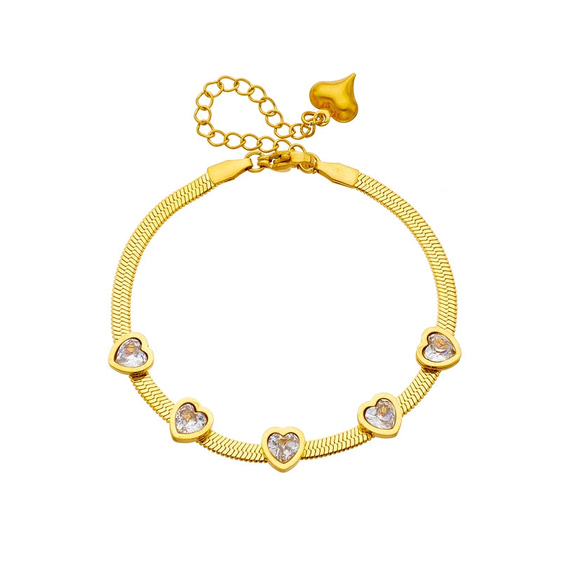 Sweet Shine – Herringbone Armband