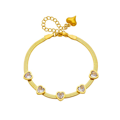 Sweet Shine – Herringbone Armband