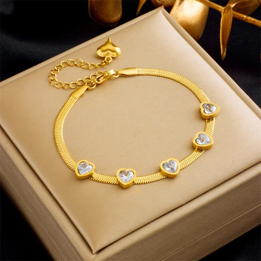 Sweet Shine – Herringbone Armband