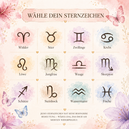 Halskette Zodiac