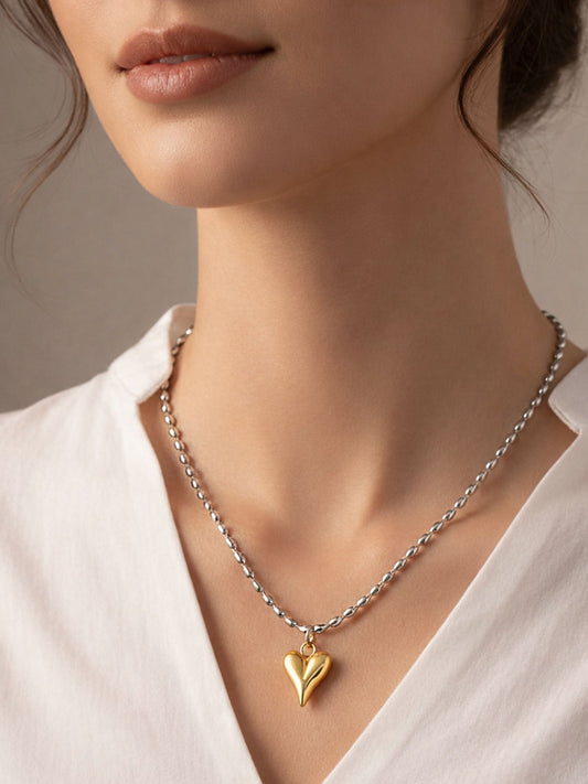 Halskette Bubble Heart