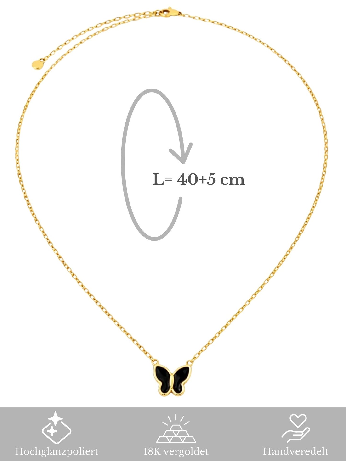 Halskette Butterfly