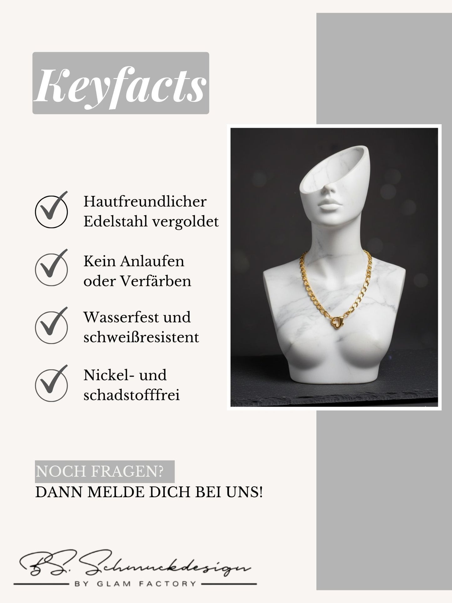 Halskette Round Love