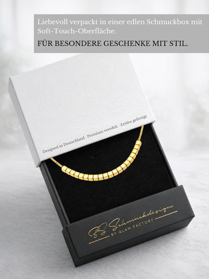 Halskette Gold Blocks