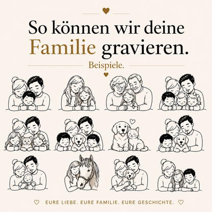 Familienkette alle Kombinationen