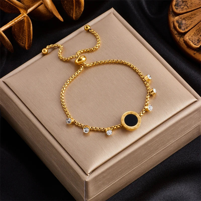 Classic Chic – Box Chain Armband