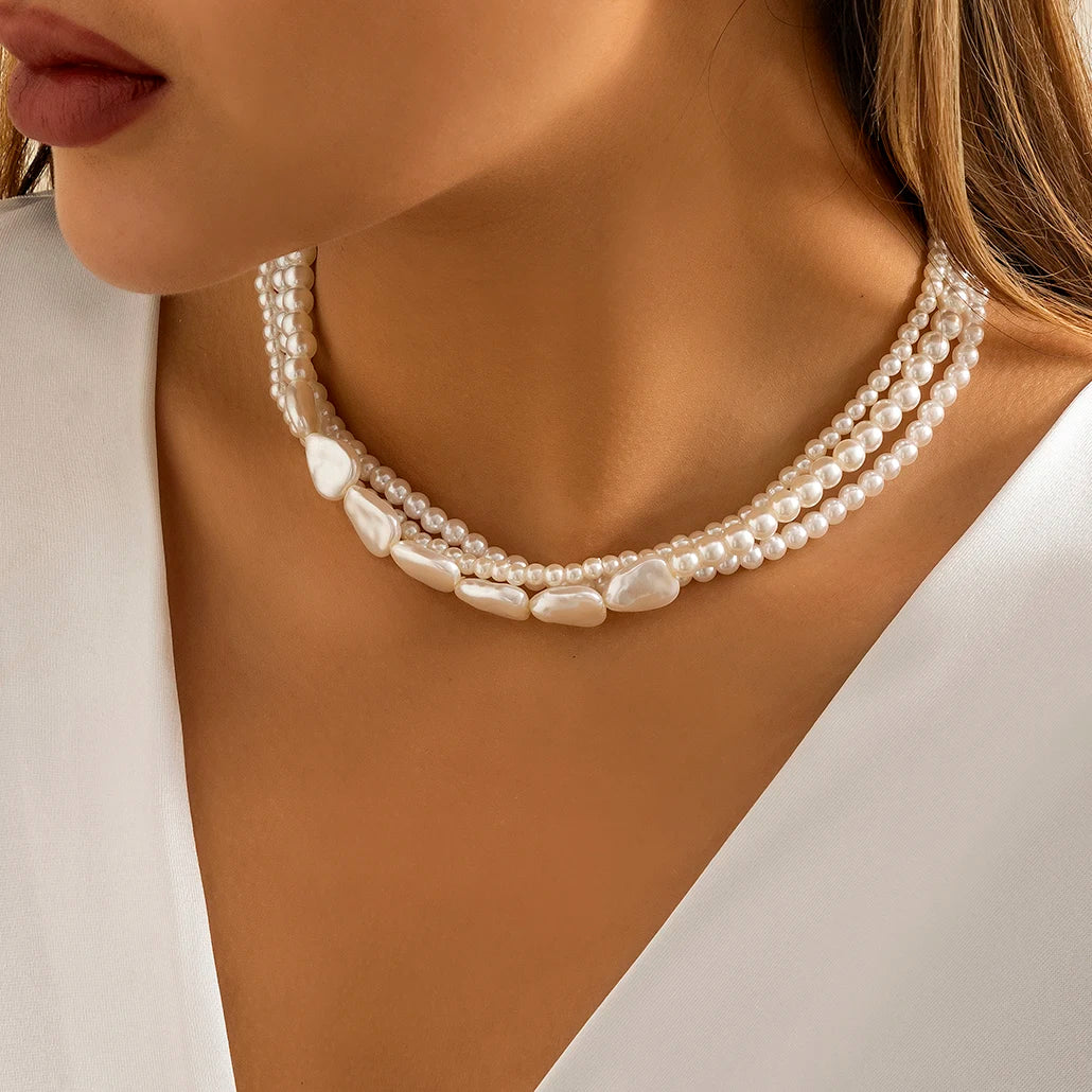 Aloha Vintage Multilayer Halskette